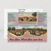 セントルイス,ミズーリ,コーラルコート ポストカード (正面/裏面)