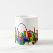 セントルイス・ミズーリ・スカイライン コーヒーマグカップ (中央)