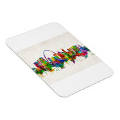 セントルイス・ミズーリ・スカイライン マグネット (右側)