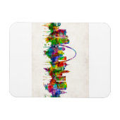 セントルイス・ミズーリ・スカイライン マグネット (横)