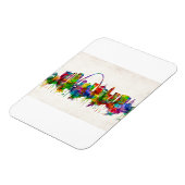 セントルイス・ミズーリ・スカイライン マグネット (左側)