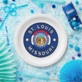 セントルイス·ミズーリ ペーパープレート (パーティー)