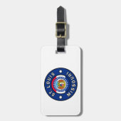 セントルイス・ミズーリ ラゲッジタグ (正面縦)