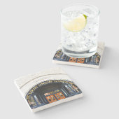 セントルイス、ユニオン駅セントルイスのコースター ストーンコースター (横)