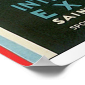 セントルイス・ヴィンテージ旅行のポスター作品で私に会う ポスター (角)