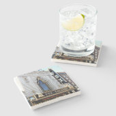 セントルイス、素晴らしいキツネ劇場、セントルイス・コースター ストーンコースター (横)