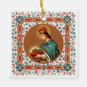 セントルイスIXとリン縁どソー(BK 065) セラミックオーナメント (正面)