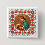 セントルイスIXとリン縁どソー(BK 065) 缶バッジ (正面)