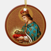 セントルイスIX (詳細; 'メダリオン'のみ； BK 065) セラミックオーナメント (正面)
