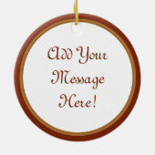 セントルイスIX (詳細; 'メダリオン'のみ； BK 065) セラミックオーナメント (裏面)