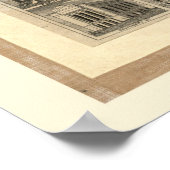 セントルイスMOパノラママップ – 1848 ポスター (角)