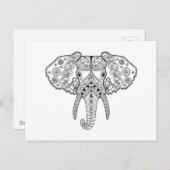 セントルインスパイアグ象 ポストカード (正面/裏面)