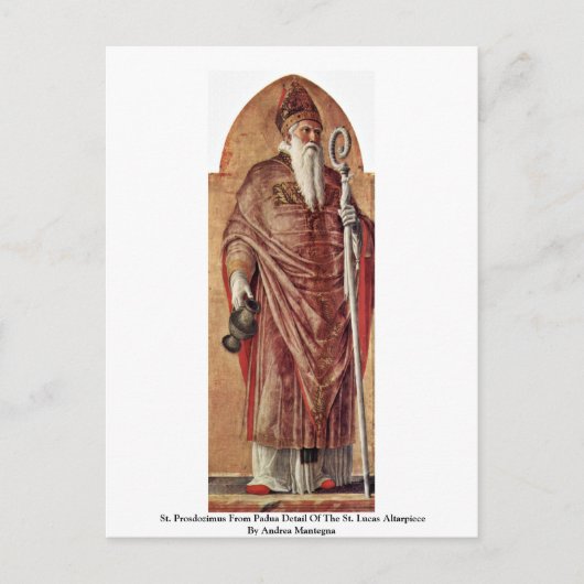 セントルカスのパドア詳細の聖プロドジマス ポストカード (正面)