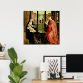 セントルカスケッチザヴァージンのポートレート ポスター (ホームオフィス)