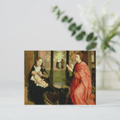 セントルカスケッチザヴァージンのポートレート ポストカード (スタンド正面)