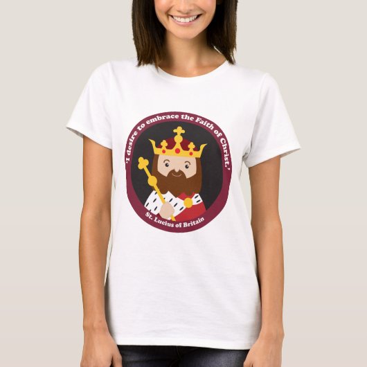 セントルキウスイギリス Tシャツ (正面)