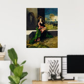 セントルクレティア – ドッソドッシファインアートポスター ポスター (ホームオフィス)