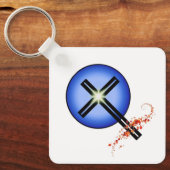 セントルケルーテル教会の秋 キーホルダー (正面)