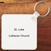 セントルケルーテル教会の秋 キーホルダー (裏面)