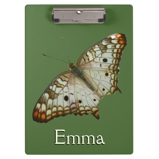 セントルシアからエキゾチックな蝶 クリップボード (正面)