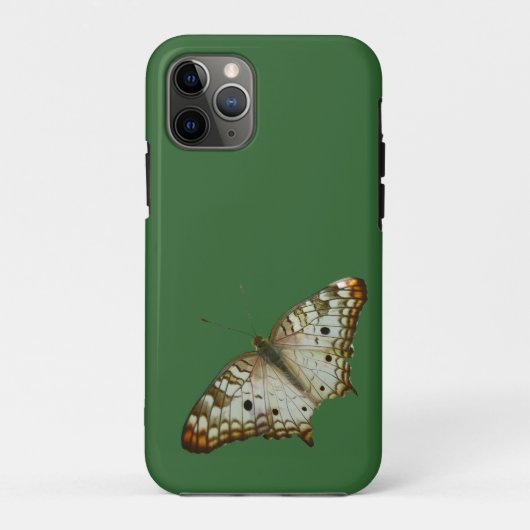 セントルシアからエキゾチックな蝶 Case-Mate iPhoneケース (裏面)