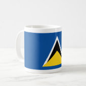 セントルシアのコーヒー・マグ コーヒーマグカップ (正面左)
