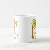 セントルシアのマグのHoneymooning コーヒーマグカップ (中央)