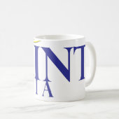 セントルシアのマグ コーヒーマグカップ (正面右)