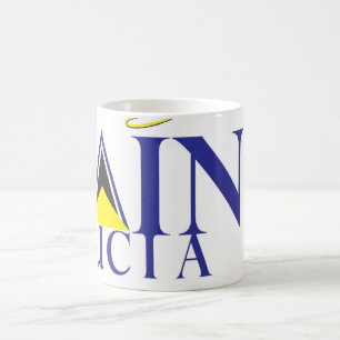 セントルシアのマグ コーヒーマグカップ