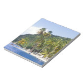 セントルシアのマリゴットカリブの湾 ノートパッド (回転)