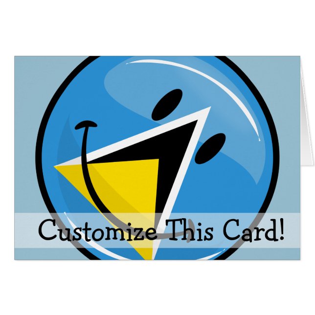 セントルシアの微笑み国旗 (正面横)