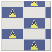 セントルシアの旗の生地 ファブリック (見本)