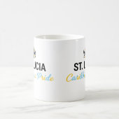 セントルシアの紋章 | Everyday Pride コーヒーマグカップ (中央)
