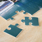 セントルシアの遊航船 ジグソーパズル (側面)