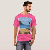 セントルシアの風景 Tシャツ (正面フル)