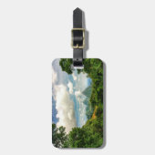 セントルシアのPitonsの荷物のラベル ラゲッジタグ (正面縦)