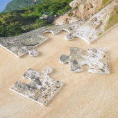 セントルシアのSoufriereの火山 ジグソーパズル (側面)