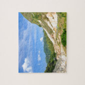 セントルシアのSoufriereの火山 ジグソーパズル (縦)