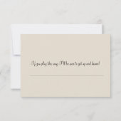 セントルシアへのRSVP搭乗券 招待状 (裏面)