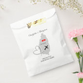 セントルシアウェディングお祝い フェイバーバッグ (封をした状態)