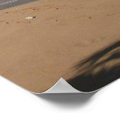 セントルシアビーチトロピカルバケーションランドスケープ ポスター (角)