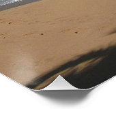 セントルシアビーチトロピカルバケーションランドスケープ ポスター (コーナー)