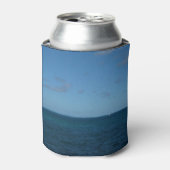 セントルシアホライゾンブルー海 缶クーラー (缶正面)