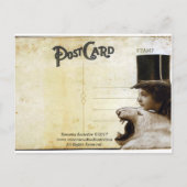 セントルシア冬季グリーティングカード ポストカード (裏面)