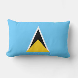 セントルシア国旗(セントルシアカリブの) ランバークッション