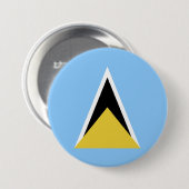 セントルシア国旗 缶バッジ (正面&裏面)