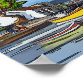 セントルシア島 ポスター (角)