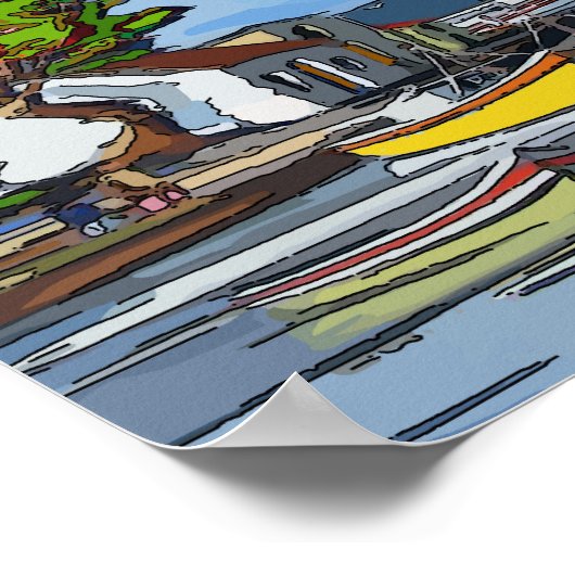 セントルシア島 ポスター (角)