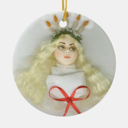 セントルシア日177 JLビール セラミックオーナメント (正面)