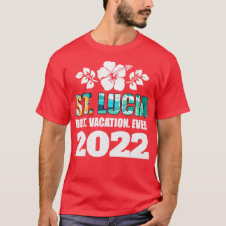 セントルシア最高のバケーションエバー2022土産 Tシャツ